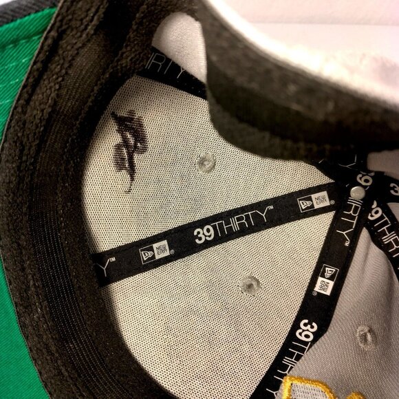 WVU West Virginia Mountaineers Cap Hat New Era Fitted Large XL Stretch Gray - Picture 12 of 14